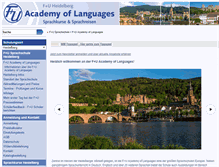 Tablet Screenshot of fuu-heidelberg-languages.com